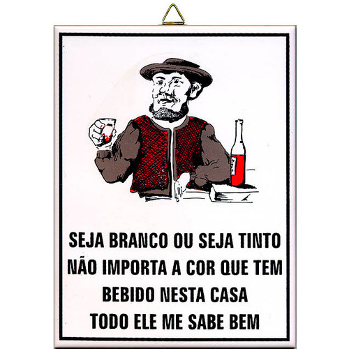 Seja Branco ou Seja Tinto